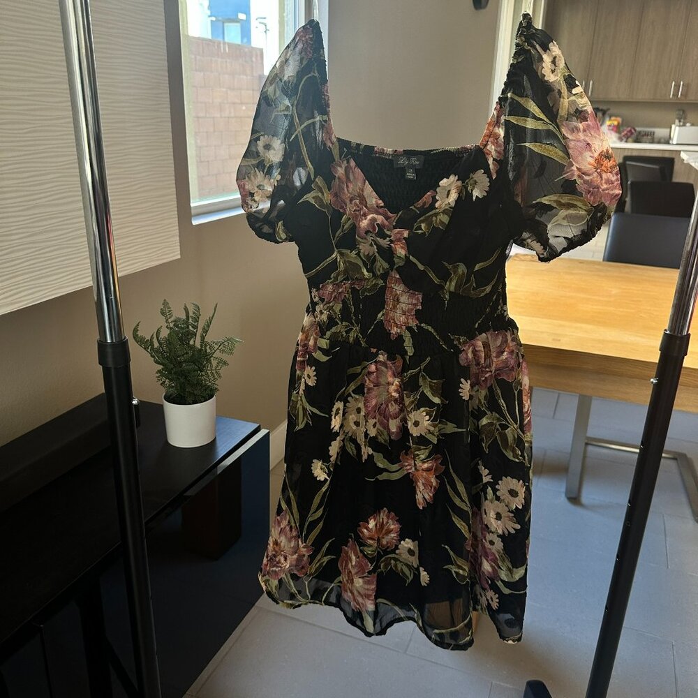 Lily Rose - Floral boho dress